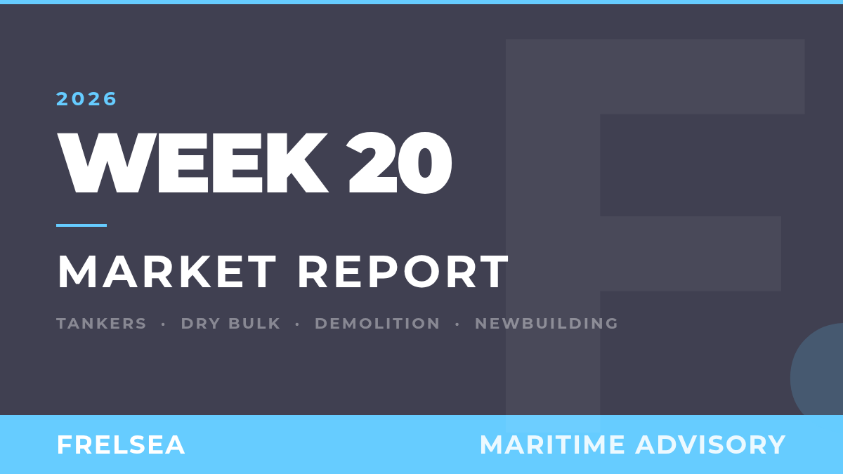 Week 20: Dry Bulk and Tanker Sales, Purchase & Demolition Market Report – May 2026